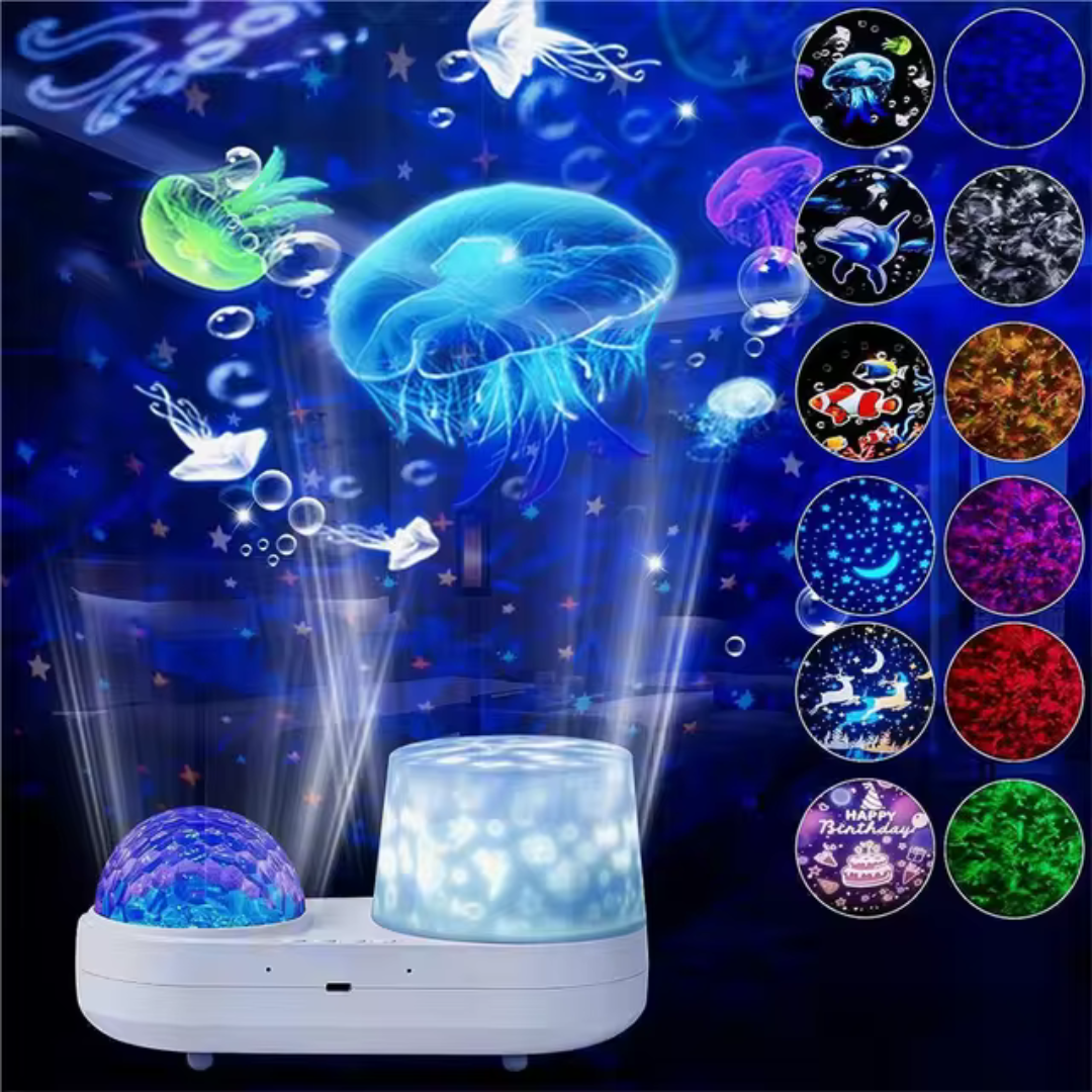 Sterrenhemel Nachtlamp – Multifunctionele LED Projector met Timer en Oceaanlicht – Ideaal voor Slaapkamer en Kinderkamer 5