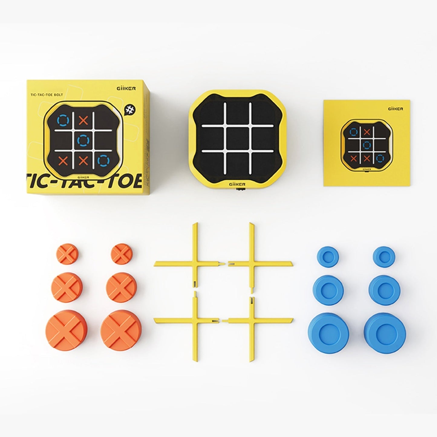 Tic Tac Toe Spelset – Duurzaam Design, Compact en Gezinsvriendelijk – Perfect voor Avonden Samen 5
