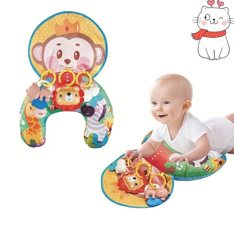 Trainingskussen en Kruipmat – Multifunctioneel Ontwikkelingsspeelgoed met Zintuiglijke Stimulatie – Veilig voor Baby's 3
