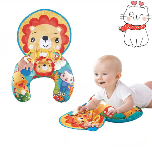 Trainingskussen en Kruipmat – Multifunctioneel Ontwikkelingsspeelgoed met Zintuiglijke Stimulatie – Veilig voor Baby's 5