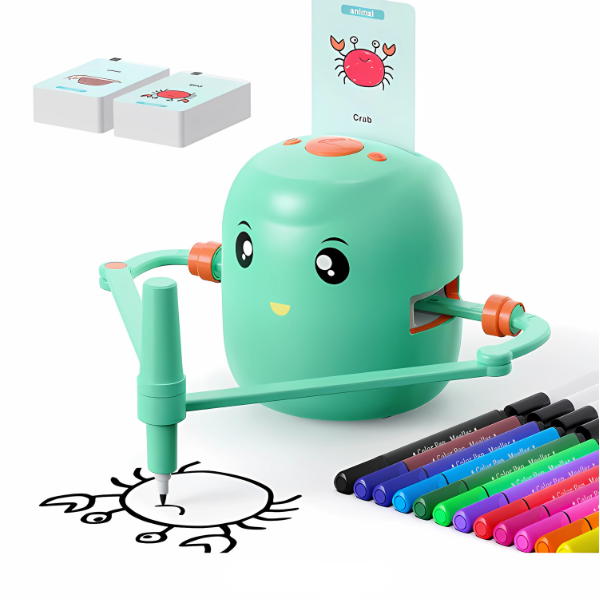 Tekenrobot – Educatief Speelgoed voor Kinderen vanaf 3 Jaar – Stimuleert Creativiteit en Motorische Vaardigheden-1