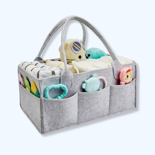 Baby Luier Organizer – Draagbare Auto Caddy met Duurzaam Ontwerp – Ideaal voor Luiertafel en Kinderkamer-1