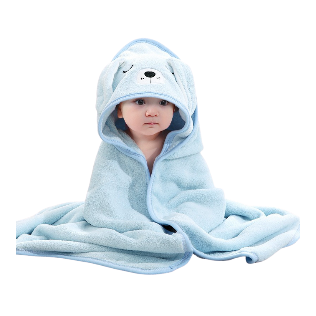 Variant image for Babyhanddoek – Superzacht Katoen, Sneldrogend met Koala-Kap – Geschikt voor Pasgeborenen-4