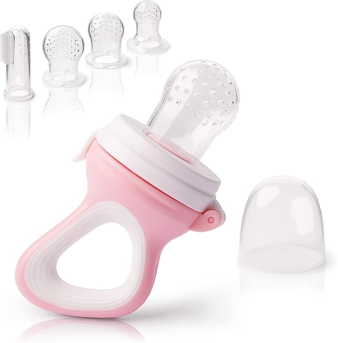 Voedingsspeen – Veilig Siliconen Ontwerp voor Baby's, Geschikt voor Eerste Hapjes en Doorkomende Tandjes 6