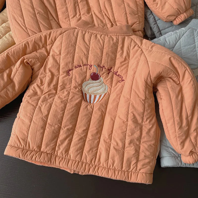 Winterjas Kinderen – Warme Katoenen Jas met Borduursel – Ideaal voor Jongens en Meisjes 4
