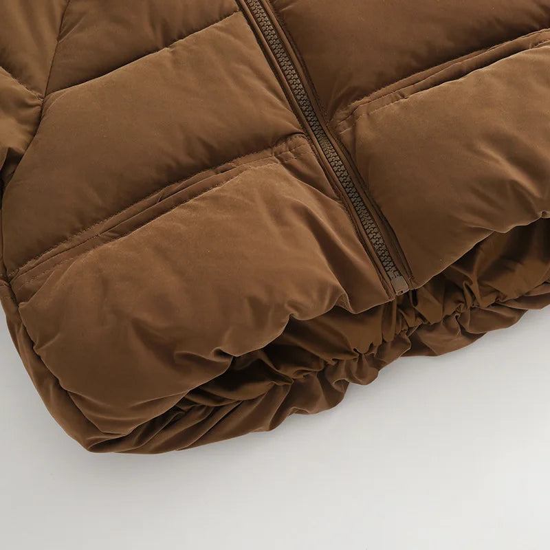 Winterjas – Warm en Comfortabel, Schattig Beer Design, Wind- en Waterbestendig, Fleece Voering 5