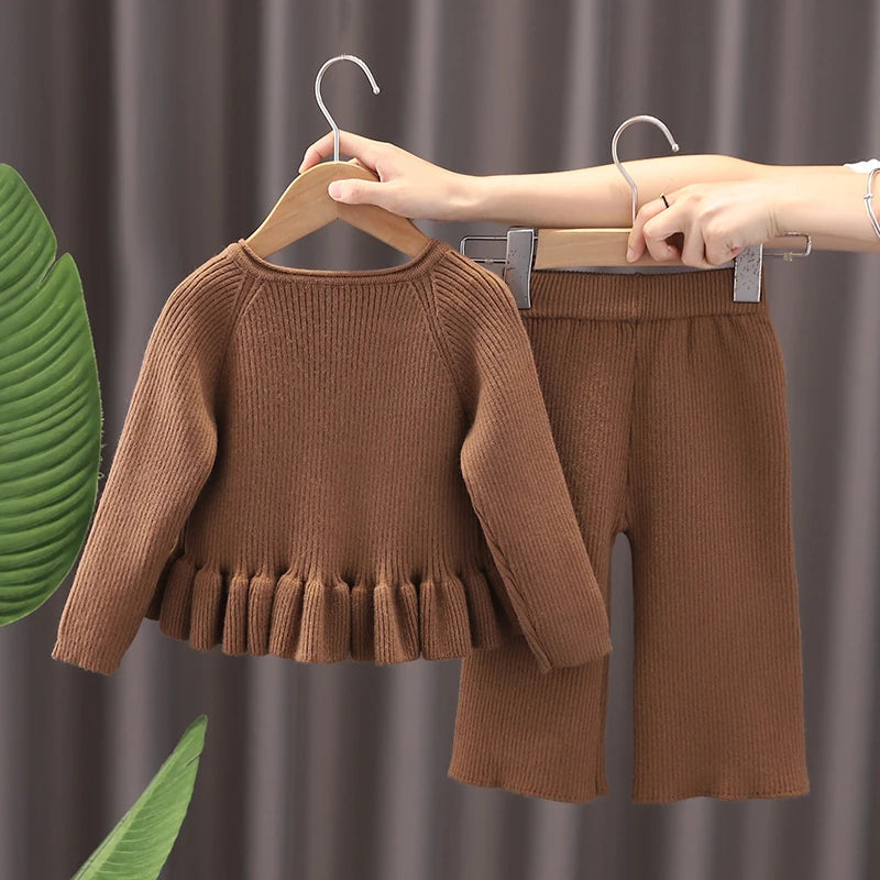 Winterset voor Kinderen – Zachte en Warme Tweedelige Outfit met Beren Design – Duurzaam Materiaal 1