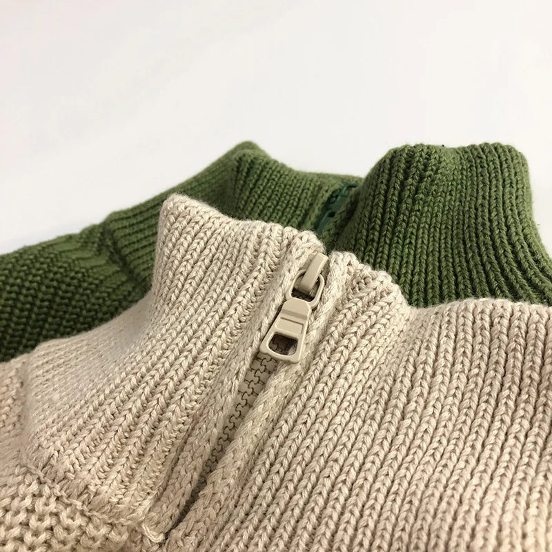 Zipper Trui – Comfortabele Pasvorm, Hoogwaardige Katoenmix – Ideaal voor Actieve Kinderen 5
