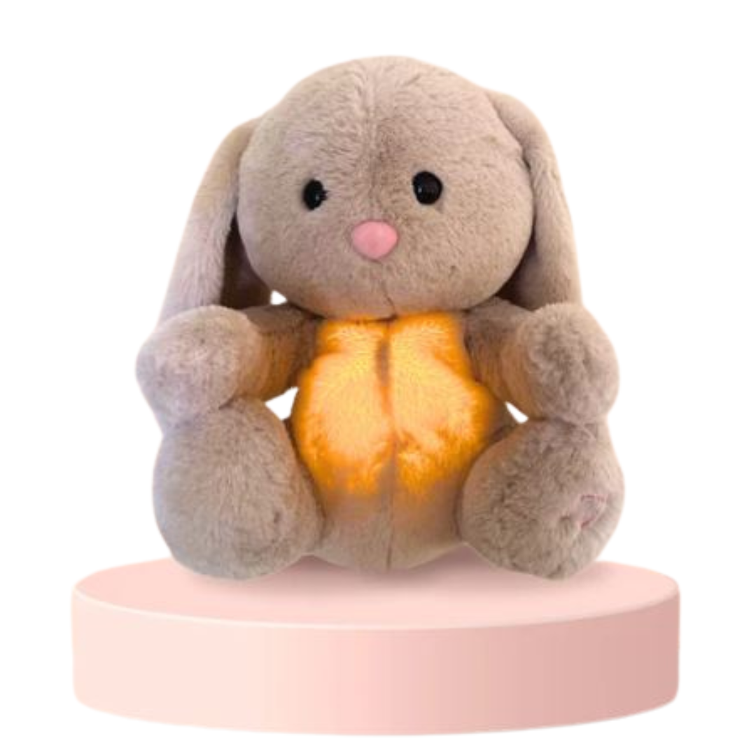 Knuffelbare Slaapvriend – Ademend Speelgoed met Kalmerende Melodieën – Ideaal voor Baby's en Peuters-3
