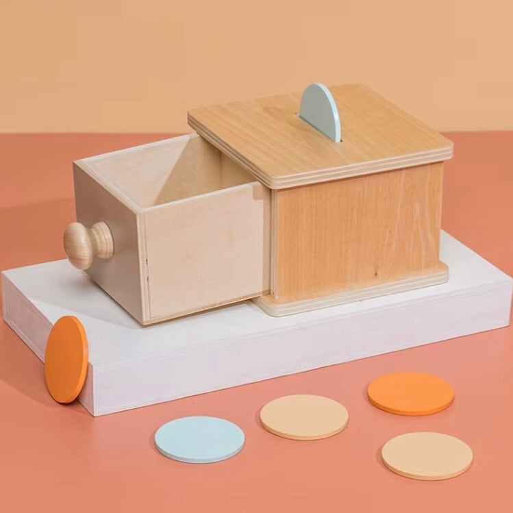 Object Permanence Box – Educatief Speelgoed van Kindveilige Hout – Stimuleert Cognitieve Ontwikkeling 4