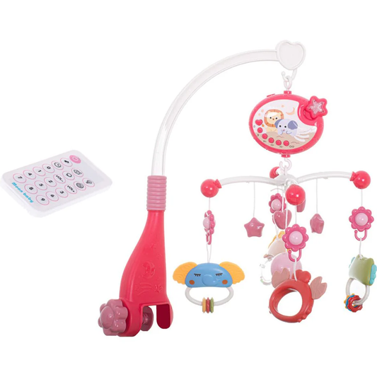 Muziekmobiel voor Baby – 40 Melodieën, Sterrenprojector en Afstandsbediening – Ideaal voor Slaaprust-2