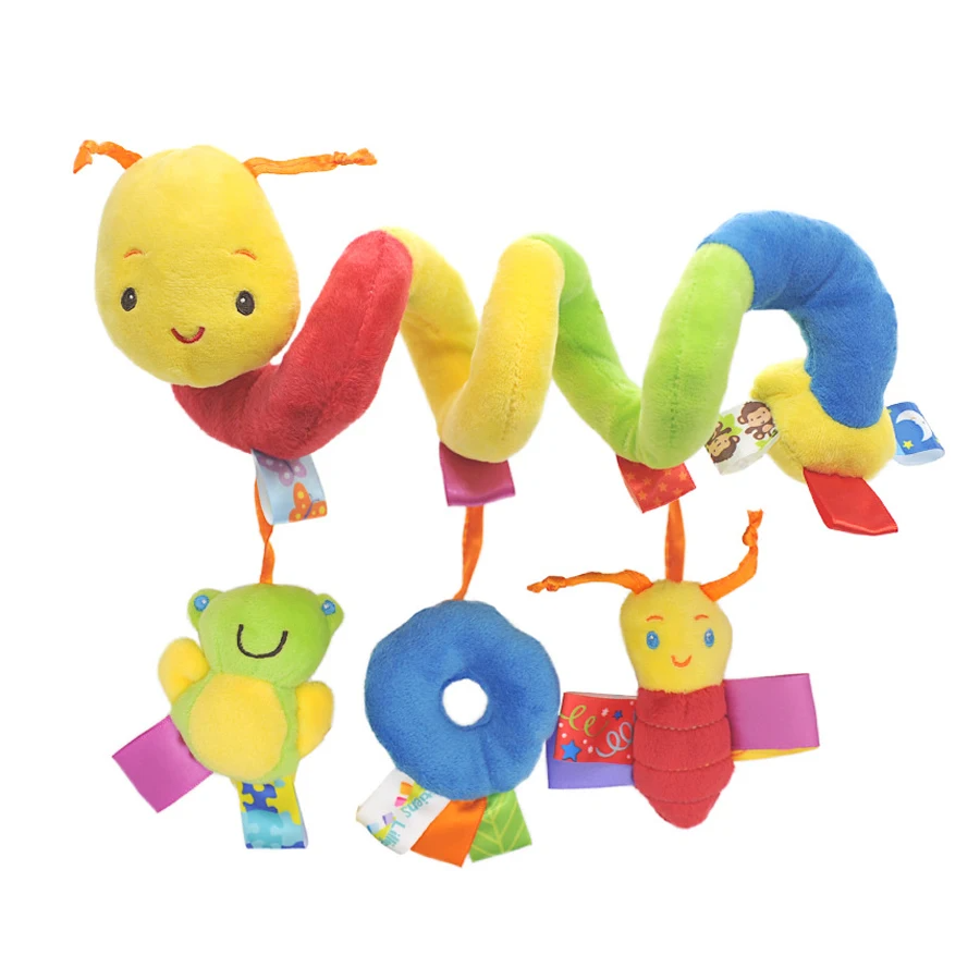 Babyspeelgoed Spiraal – Zintuiglijke Stimulatie, Veilig BPA-vrij Pluche – Ideaal voor Baby's & Peuters-2