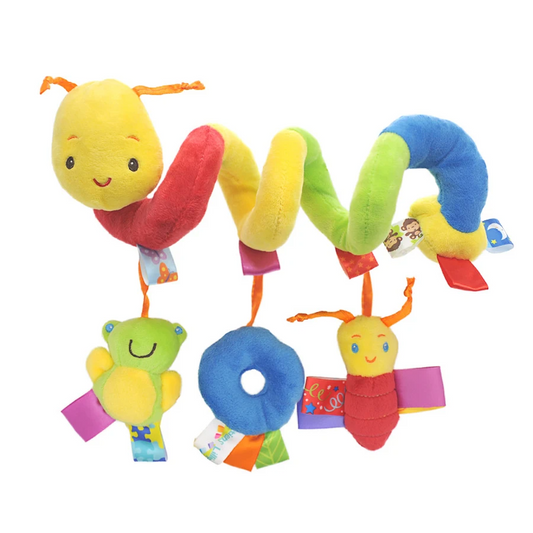 Babyspeelgoed Spiraal – Zintuiglijke Stimulatie, Veilig BPA-vrij Pluche – Ideaal voor Baby's & Peuters-2