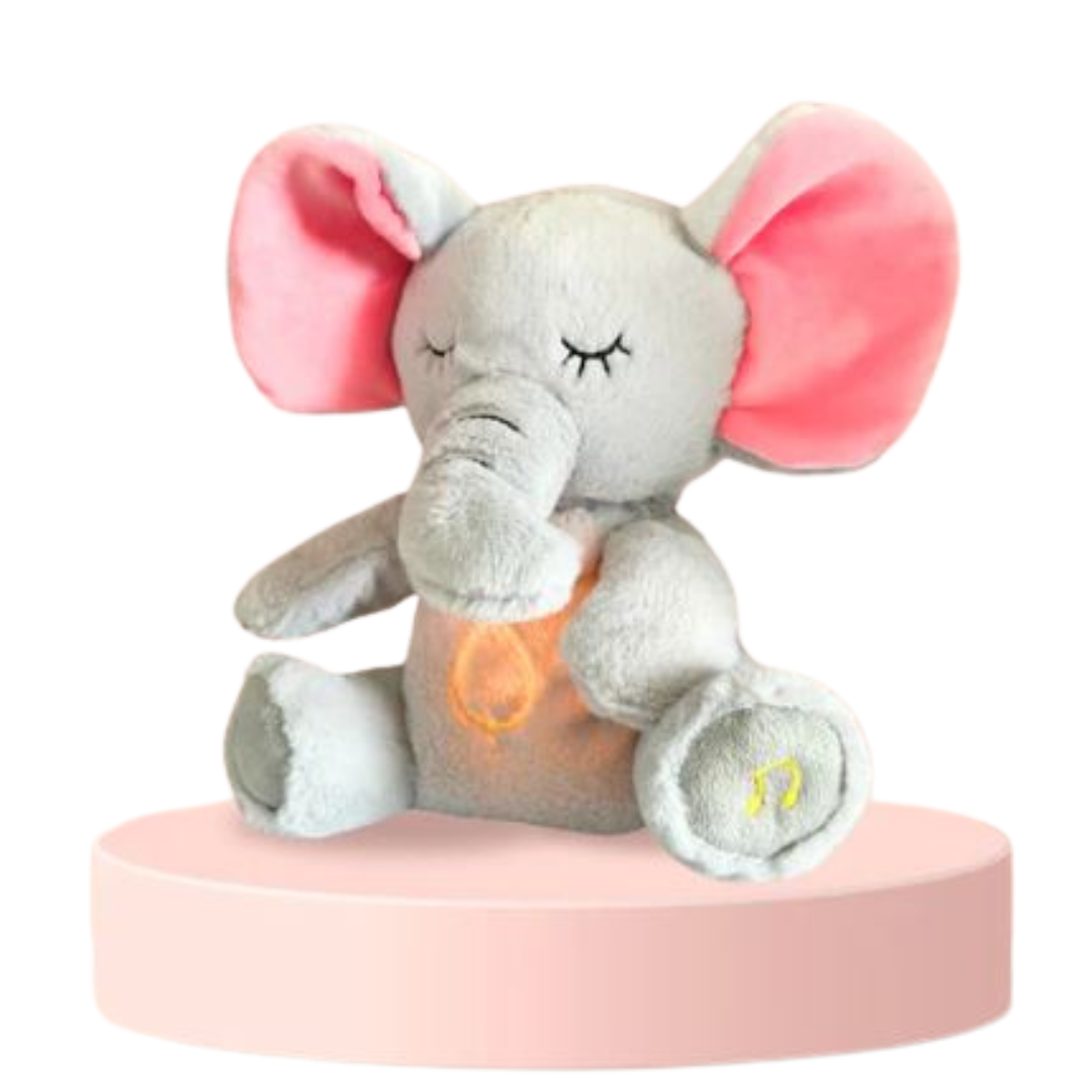 Knuffelbare Slaapvriend – Ademend Speelgoed met Kalmerende Melodieën – Ideaal voor Baby's en Peuters-4