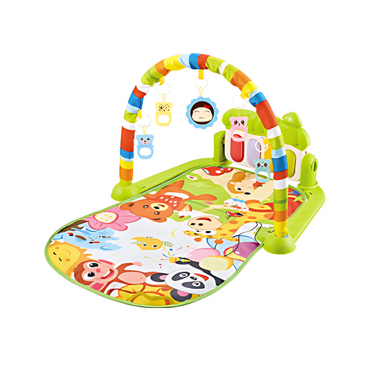 Interactieve Muziek Speelmat voor Baby's - Educatief Speelkleed met Kleuren en Geluiden, Stimuleert Ontwikkeling en Motoriek-1