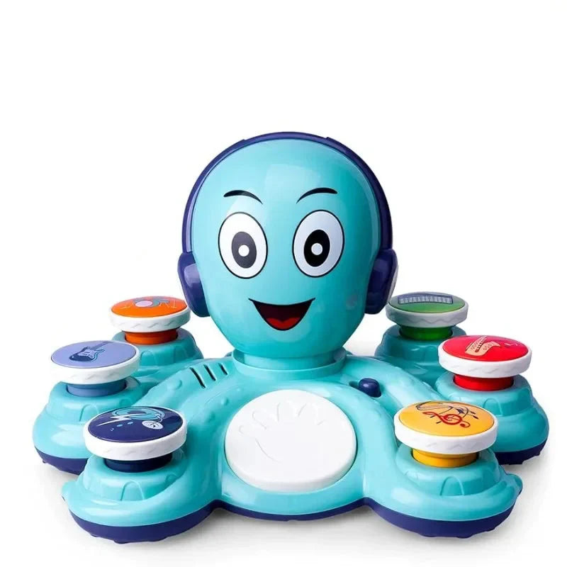 Muzikale Octopus – Interactief Speelgoed voor Baby's en Peuters – Stimuleert Zintuigen en Creativiteit-1