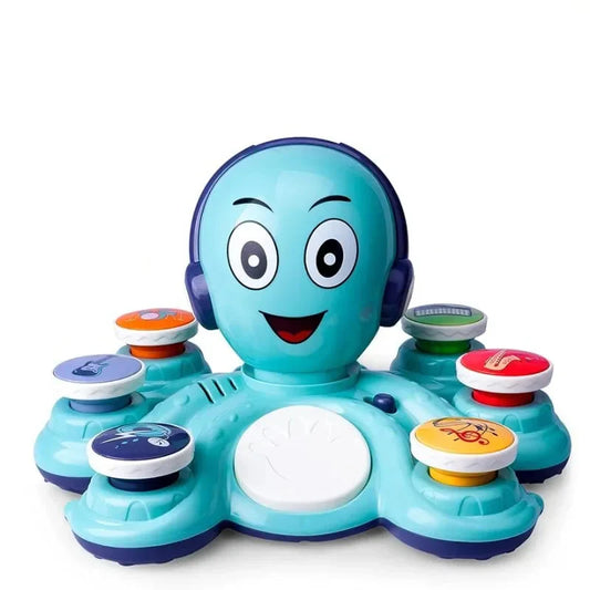 Muzikale Octopus – Interactief Speelgoed voor Baby's en Peuters – Stimuleert Zintuigen en Creativiteit-1