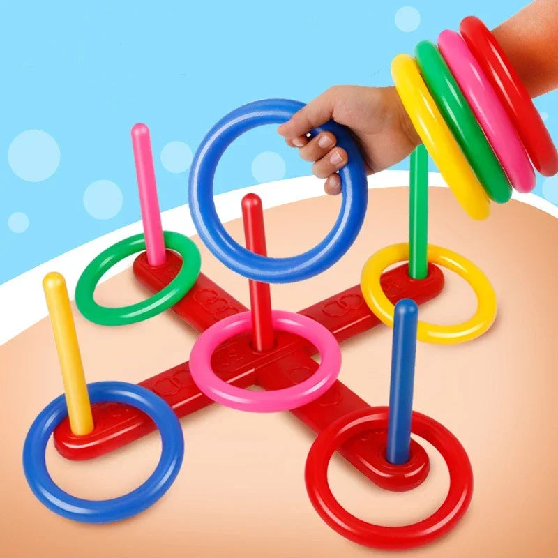 Ringwerp Spel – Duurzaam en Veilig, Bevorder Coördinatie en Teamwork – Ideaal voor Buitenactiviteiten 2