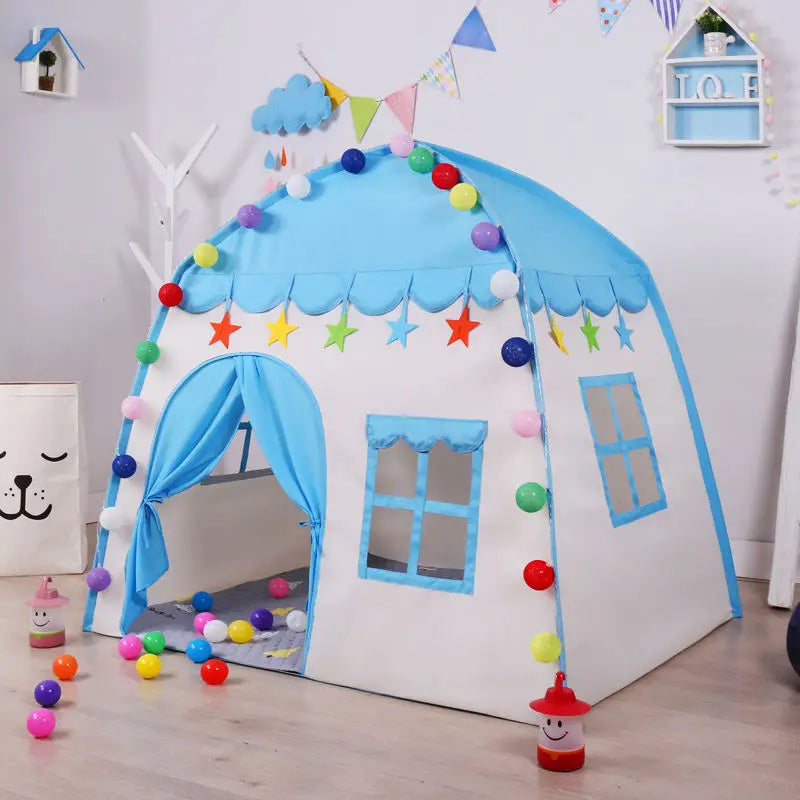 Speeltent – Opvouwbare Tipi voor Kinderen, Zachte Stof – Geschikt voor Binnen en Buiten, 3 Jaar+-3