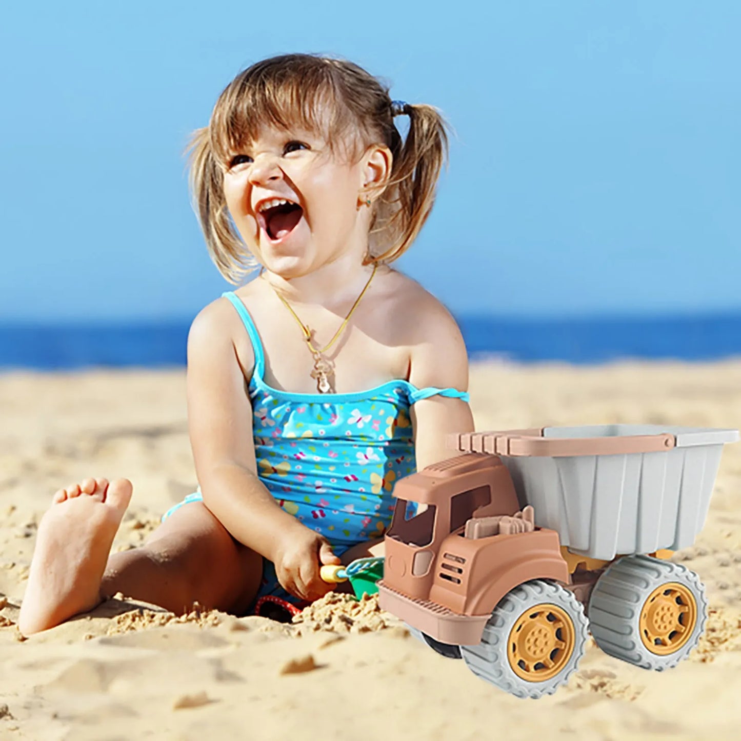 Speelgoed Vrachtwagen Set – Duurzaam, Stimuleert Creativiteit en Motoriek – Voor Kinderen Vanaf 3 Jaar-4