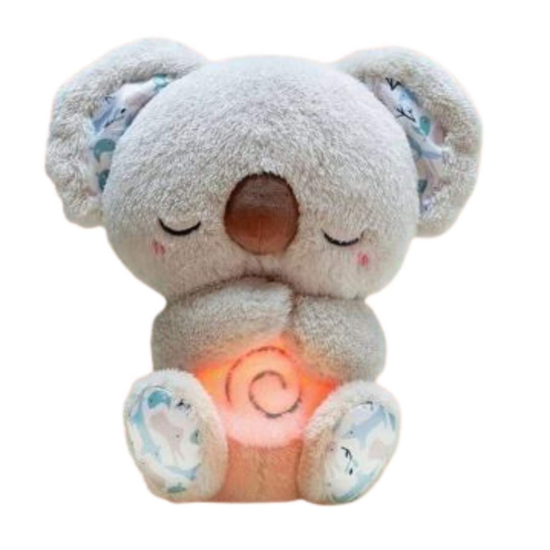 Knuffelbare Slaapvriend – Ademend Speelgoed met Kalmerende Melodieën – Ideaal voor Baby's en Peuters-2