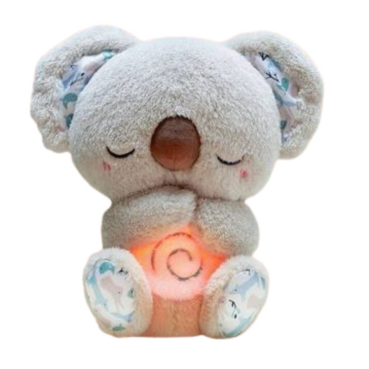 Knuffelbare Slaapvriend – Ademend Speelgoed met Kalmerende Melodieën – Ideaal voor Baby's en Peuters-2