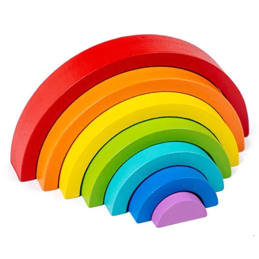 Houten Regenboog Bogen – Creatief Peuter Speelgoed voor Motorische Vaardigheden – Duurzaam en Veilig 2