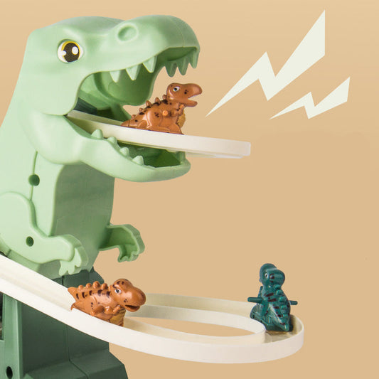 Interactieve Racebaan Speelgoed – Automatische Klimfunctie, LED Verlichting en Dinosaurus Thema 3