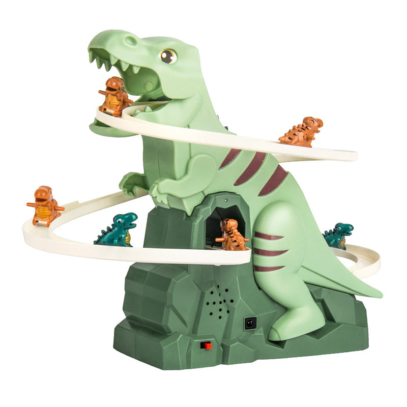 Interactieve Racebaan Speelgoed – Automatische Klimfunctie, LED Verlichting en Dinosaurus Thema 1