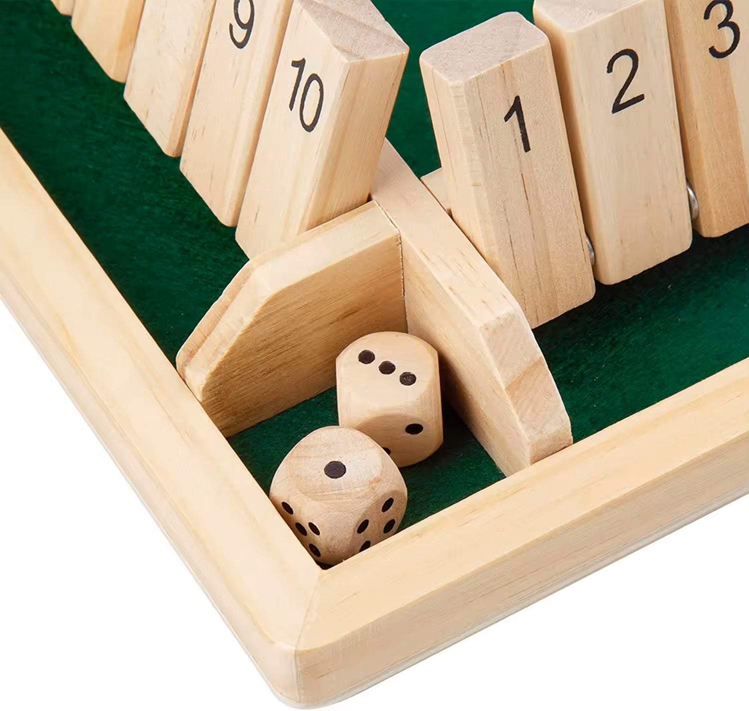 Bordspel – Educatief Houten Dobbelspel voor Wiskundige Vaardigheden en Strategisch Denken 3